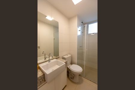 Banheiro Social de apartamento para alugar com 2 quartos, 60m² em Loteamento Residencial Vila Bella Dom Pedro, Campinas