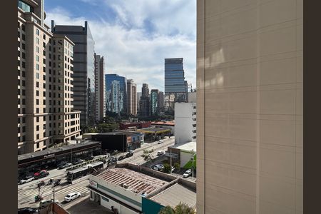 Vista de kitnet/studio para alugar com 1 quarto, 28m² em Vila Nova Conceição, São Paulo