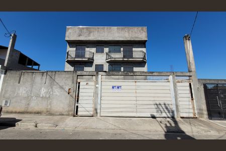 Fachada do Prédio de kitnet/studio para alugar com 1 quarto, 42m² em Jardim Napoli I, Itaquaquecetuba