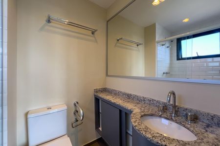 Banheiro de kitnet/studio para alugar com 1 quarto, 35m² em Vila Mariana, São Paulo