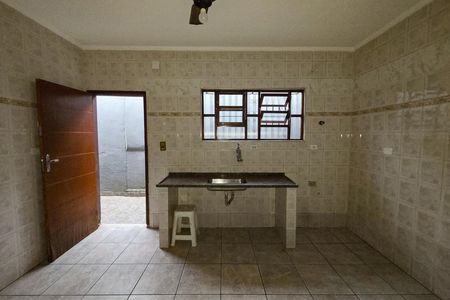 Cozinha de casa para alugar com 2 quartos, 86m² em Canto do Forte, Praia Grande