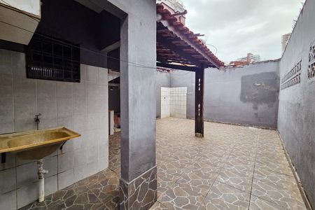 Área de Serviço de casa para alugar com 2 quartos, 86m² em Canto do Forte, Praia Grande