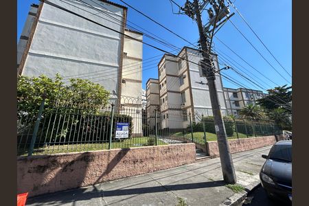Fachada + placa de apartamento para alugar com 1 quarto, 45m² em Méier, Rio de Janeiro