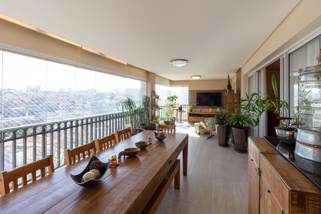 Varanda gourmet de apartamento à venda com 4 quartos, 193m² em Cidade Maia, Guarulhos