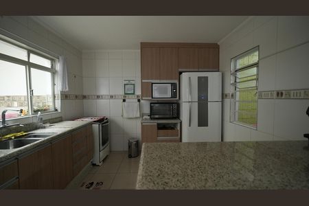Cozinha de casa à venda com 3 quartos, 210m² em Santa Terezinha, Santo André