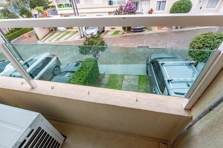 Varanda da suíte  de casa de condomínio à venda com 3 quartos, 101m² em Taboão, São Bernardo do Campo