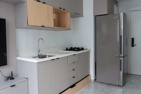 Sala de apartamento para alugar com 1 quarto, 26m² em Santo Amaro, São Paulo