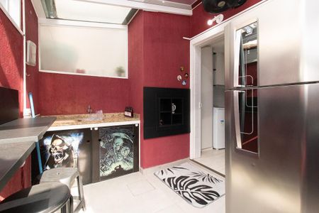 Área comum - Churrasqueira de casa à venda com 3 quartos, 82m² em Boqueirão, Curitiba