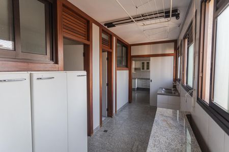 Área de Serviço de apartamento para alugar com 4 quartos, 250m² em Lourdes, Belo Horizonte