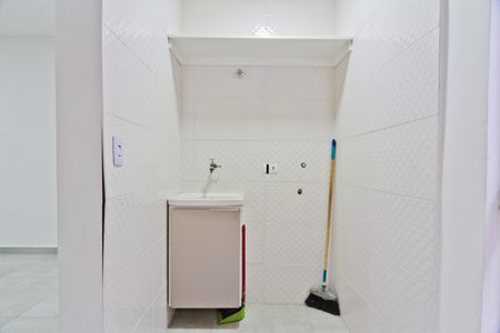 Área de Serviço de kitnet/studio para alugar com 2 quartos, 36m² em Vila Dom Pedro Ii, São Paulo