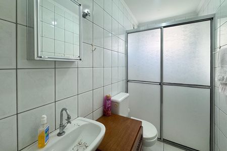 Banheiro Social de apartamento para alugar com 2 quartos, 81m² em Jardim Copacabana, São Bernardo do Campo
