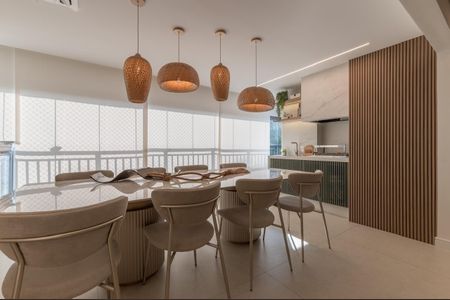 Sala de Jantar de apartamento à venda com 3 quartos, 121m² em Vila São José, São Paulo