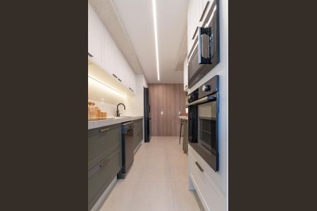 Cozinha de apartamento à venda com 3 quartos, 121m² em Vila São José, São Paulo