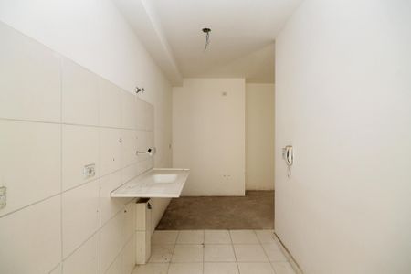 Cozinha de apartamento para alugar com 1 quarto, 50m² em Cemucam, Cotia