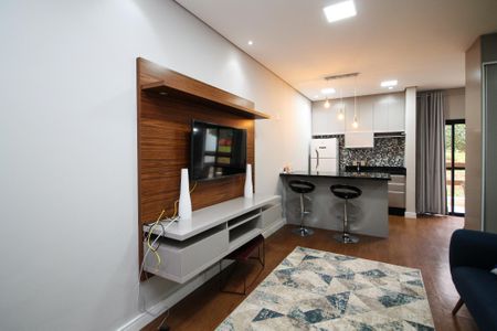 Studio para alugar com 48m², 1 quarto e 2 vagas Studio para alugar com 48m², 1 quarto e 2 vagasSala