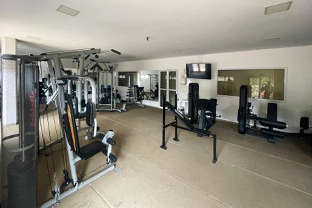 Área comum - Academia de kitnet/studio para alugar com 1 quarto, 48m² em Jardim Barbacena, Cotia