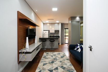 Studio para alugar com 48m², 1 quarto e 2 vagas Studio para alugar com 48m², 1 quarto e 2 vagasSala