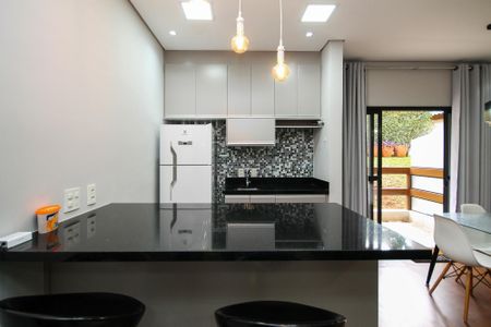 Studio para alugar com 48m², 1 quarto e 2 vagas Studio para alugar com 48m², 1 quarto e 2 vagasCozinha