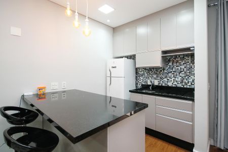 Studio para alugar com 48m², 1 quarto e 2 vagas Studio para alugar com 48m², 1 quarto e 2 vagasCozinha