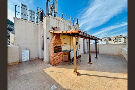 Área comum de apartamento para alugar com 2 quartos, 70m² em Botafogo, Rio de Janeiro