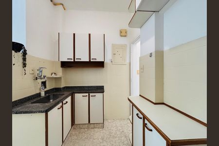 Cozinha de apartamento para alugar com 2 quartos, 70m² em Botafogo, Rio de Janeiro