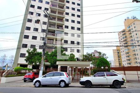 Fachada do condomínio de apartamento para alugar com 2 quartos, 71m² em Vila Floresta, Santo André