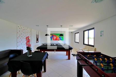 Área comum - Espaço de jogos de apartamento para alugar com 2 quartos, 71m² em Vila Floresta, Santo André