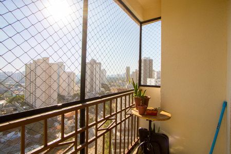 Varanda da sala de apartamento para alugar com 2 quartos, 71m² em Vila Floresta, Santo André