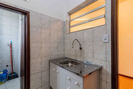 Cozinha de apartamento para alugar com 1 quarto, 30m² em Santa Cecilia, São Paulo
