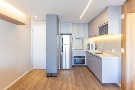 Cozinha de apartamento para alugar com 1 quarto, 41m² em Planalto Paulista, São Paulo