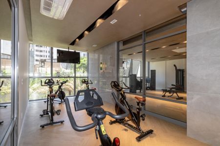 Área comum - Academia de apartamento para alugar com 1 quarto, 41m² em Planalto Paulista, São Paulo