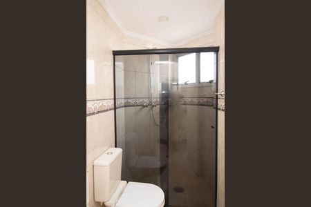 Banheiro da Suíte de apartamento à venda com 3 quartos, 77m² em Vila Progresso, Guarulhos
