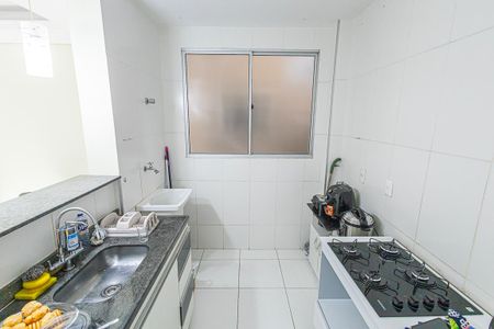 Cozinha de apartamento à venda com 2 quartos, 45m² em Venda Nova, Belo Horizonte