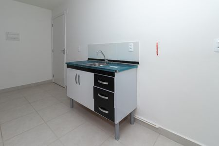 Cozinha de apartamento para alugar com 2 quartos, 37m² em Parque Industrial Tomas Edson, São Paulo