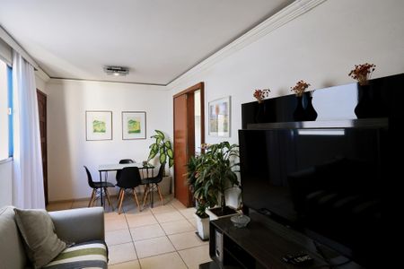Sala de apartamento à venda com 4 quartos, 90m² em Silveira, Belo Horizonte