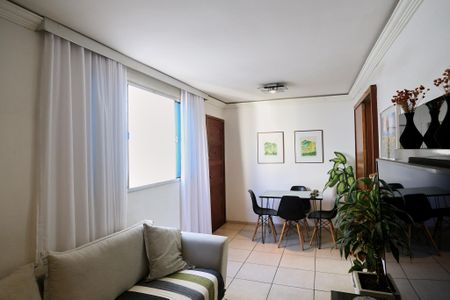Sala de apartamento à venda com 4 quartos, 90m² em Silveira, Belo Horizonte