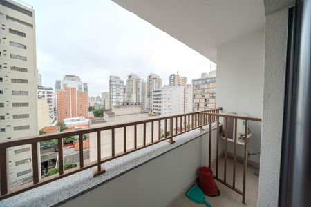 Sacada de kitnet/studio para alugar com 1 quarto, 23m² em Consolação, São Paulo