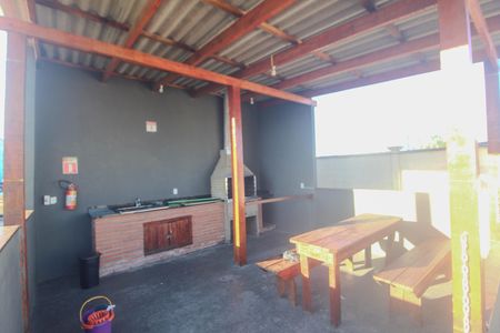 Área comum - Churrasqueira de apartamento para alugar com 1 quarto, 42m² em Restinga, Porto Alegre