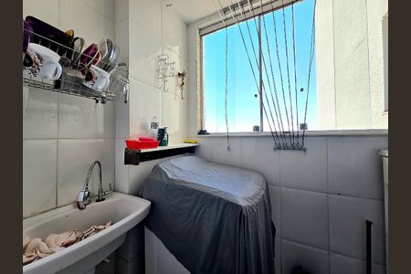 Área de serviço de apartamento à venda com 3 quartos, 90m² em Jardim Guanabara, Belo Horizonte