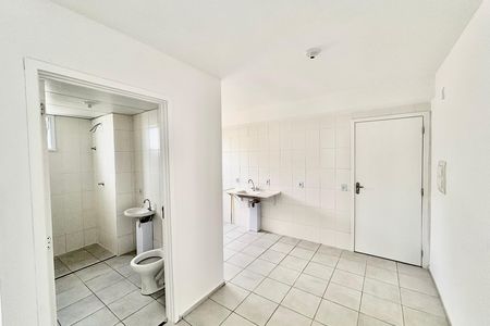 Banheiro de apartamento para alugar com 2 quartos, 49m² em Jardim Lourdes, Ferraz de Vasconcelos