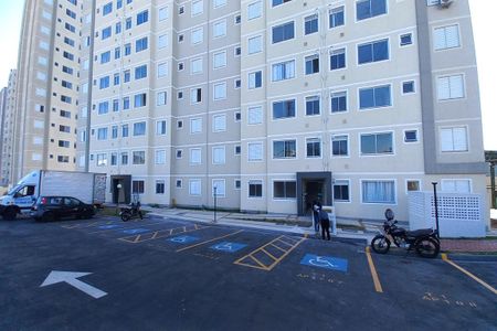 Fachada do bloco de apartamento para alugar com 2 quartos, 43m² em Parque Industrial, Campinas