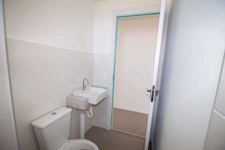 Banheiro Social  de apartamento à venda com 2 quartos, 51m² em Estoril, Belo Horizonte