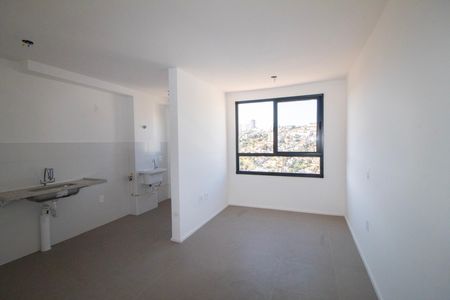 Sala  de apartamento à venda com 2 quartos, 51m² em Estoril, Belo Horizonte