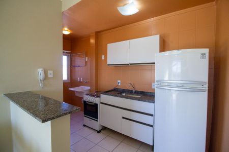 Cozinha de apartamento para alugar com 2 quartos, 52m² em Jardim das Flores, Sorocaba