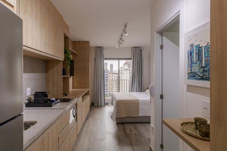 Studio para alugar com 25m², 1 quarto e sem vaga Studio para alugar com 25m², 1 quarto e sem vagaStudio