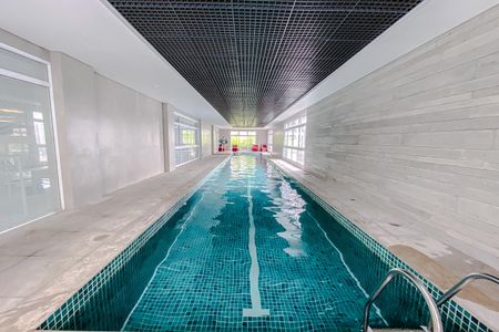 Área comum - Piscina de apartamento para alugar com 1 quarto, 52m² em Jardim Analia Franco, São Paulo