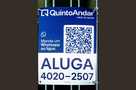 Apartamento para alugar com 40m², 1 quarto e sem vaga Apartamento para alugar com 40m², 1 quarto e sem vagaPlaca