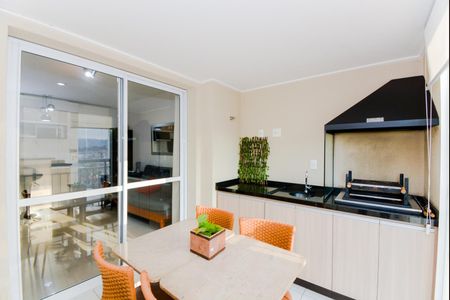 Varanda da Sala de kitnet/studio para alugar com 1 quarto, 37m² em Portal dos Gramados, Guarulhos