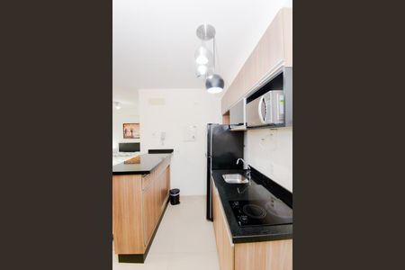 Cozinha de kitnet/studio para alugar com 1 quarto, 37m² em Portal dos Gramados, Guarulhos