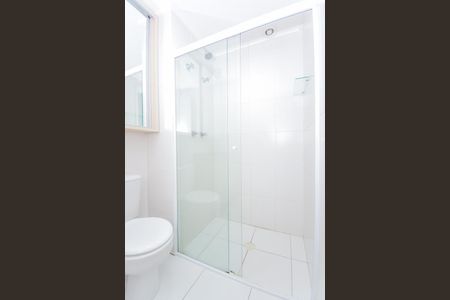 Banheiro de kitnet/studio para alugar com 1 quarto, 38m² em Portal dos Gramados, Guarulhos